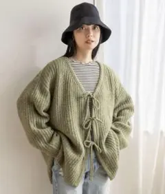 ローリーズファーム　2wayメランジLS グリーン