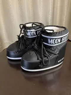 MOON BOOT　ICON LOW BLACK NYLON BOOTSブラック