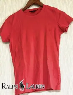 【RALPH LAUREN】ラルフローレン レディース 半袖Tシャツ 赤 Mのサムネイル