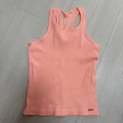 ZARA リブキャミソール オレンジピンクのサムネイル