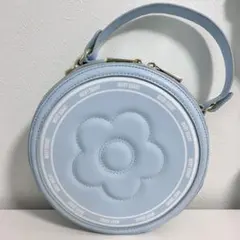 MERCURYDUO MARY QUANTコラボ ブルー ショルダーバッグ