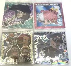 ワンピース 大海賊ウエハース LOG.14 SEC含む 4枚セット 四皇