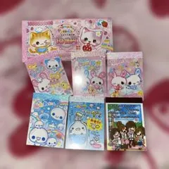 クーリア 平成女児 バラエティ お札メモ メモ帳 ファンシー文具 7冊セット♡