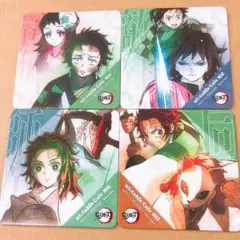 鬼滅の刃　コースター　立志編　4枚セット