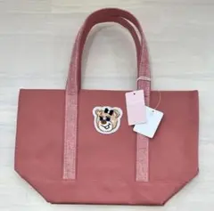 【新品未使用】フェイラー オールドテディ ワッペントートバッグ ピンク 小