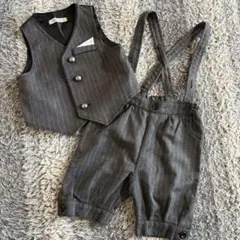 【美品】TREFIORI セレモニースーツ 80cm 卒園 入園 フォーマル