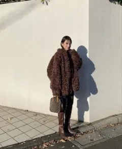 早い者勝ち‼️ CLANE カールファーショートコート