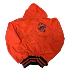 ナイロンジャケット オレンジ 古着