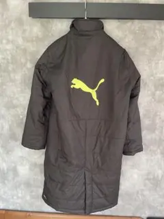 PUMA ブラックダウンコート アジアサイズ