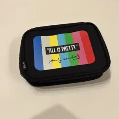新品　Andy Warhol ポーチ 黒/多色