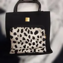 値下げ！MISSONI CLUB ヒョウ柄トートバッグのサムネイル