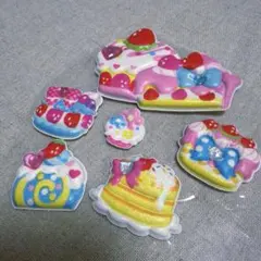 ぷっくりスイーツシール