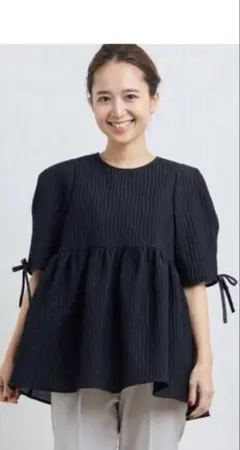 yori フクレサイドギャザーブラウス 38 美品 - メルカリ