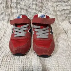 new balance 996 赤 キッズ スニーカー　　18㎝