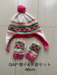 GAPベイビー　帽子　48cm &手袋セット
