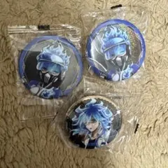 ツイステ　イグニハイド寮　イデア・オルトの缶バッチ3点セット