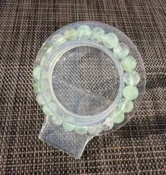 愛*様 A-324 在庫僅か‼︎ フローライト　ブレス　8㎜　内径15㎝　天然石