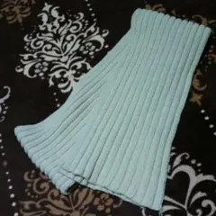 【最終お値下です‼️】シンプル☆リブニットマフラー♪ベージュ