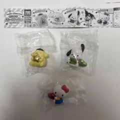 サンリオ きらめきバルーンフィギュア ハローキティ ポチャッコ ポムポムプリン