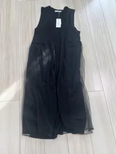 スコットクラブ　ノースリーブ ロングカーディガン
