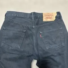 Levi's リーバイス501 ブラック 後染め 30×32