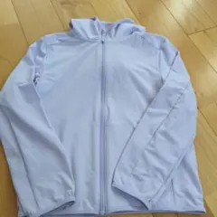 UNIQLO　エアリズム 長袖パーカー 130　パープル