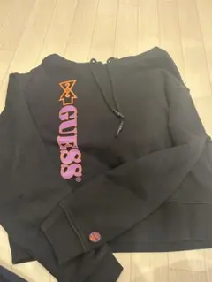 GUESS フード付きパーカー ブラック