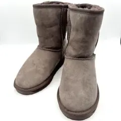 美品✨ EMU ムートンブーツ ダークブラウン 【24.0】 エミュー