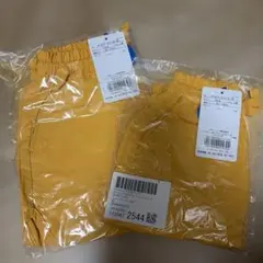 ブランシェス　ショートパンツ　お揃い　ペアルック　90 110 オレンジ