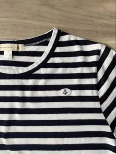 【新品・未使用】　ヒューマンウーマン　ボーダー　Tシャツ