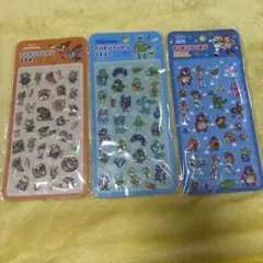 ズートピア モンスターズインク トイストーリー　３枚セット　ぷくぷくシールのサムネイル
