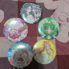 プリキュア 缶バッジ 5点セット