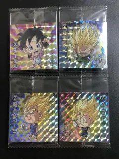 ドラゴンボールシールウエハース　超8-27 超8-28 超8-29 超8-30