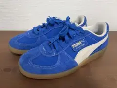 【ほぼ未使用】 PUMA プーマ パレルモ ブラウン 水色 ブルー 25.5 ほぼ未使用】 PUMA プーマ パレルモ ブラウン 水色 ブルー 25.5 - メルカリ