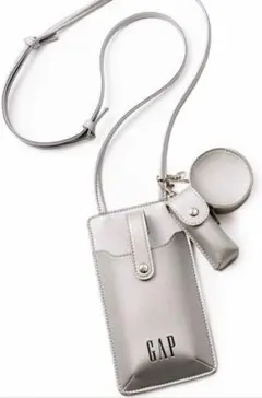 GAP ミニポーチつきスマホショルダーバッグ