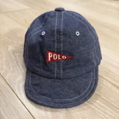 Polo 刺繍ロゴキャップ　子供用