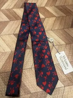 Vivienne Westwood スカル　ハート　ネクタイ　未使用のサムネイル