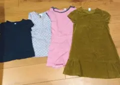 PETIT BATEAU ノースリーブワンピース まとめ売り 4枚 H&M