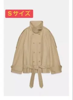 K*m様 新品⭐︎ZARA ショート丈ハイネックトレンチコートZWCOLLECT