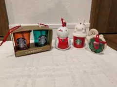 スタバ☆スターバックス オーナメント クリスマス6種類セット Starbucks Coffee - スターバックス クリスマス 2019