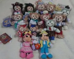 ダッフィー シェリーメイ ジェラトーニ ぬいぐるみバッチ ストラップ 13点