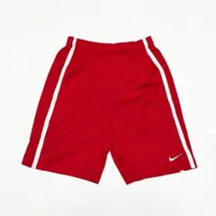 ■NIKE/ナイキ メッシュジャージショートパンツ レッドS新品■