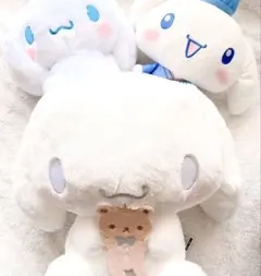 【値下げ】Sanrio サンリオ シナモロール シナモン ぬいぐるみ 3点セット