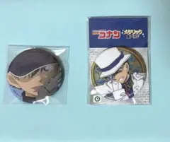 名探偵コナン コナンランド 缶バッジ 怪盗キッド レア 黒羽快斗 まじっ