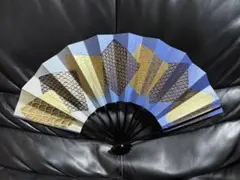 扇子　29cm 金ホログラム霞　裾暈し　舞扇子　舞踊　大衆演劇　着物　和装　小物 扇子 29cm 金ホログラム霞 裾暈し 新品箱 舞扇子 舞踊 演劇 着物 和装