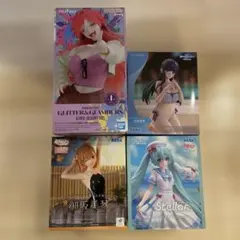 美少女フィギュア 4個セット まとめ売り - メルカリ