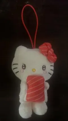 スシロー ハローキティ コラボマスコット 第1弾 ぬいぐるみ キティ