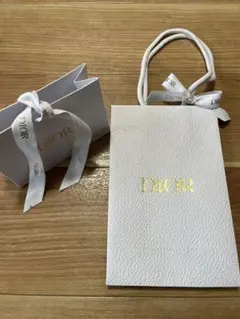 Dior ショップ袋とギフトボックスセット