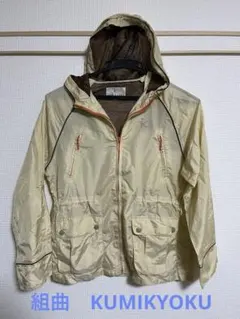 オンワード組曲　キッズ　マウンテンパーカー ベージュ LL