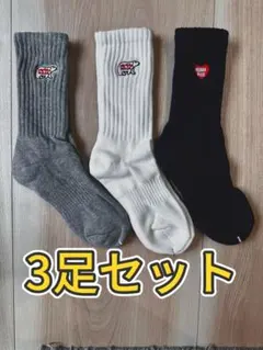HUMAN MADE ユニセックスソックス 3足セット 22.0-28.0のサムネイル